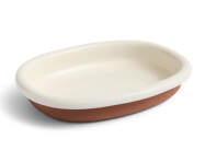 Barro Oval Dish L, off-white