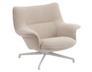 Doze Lounge Chair Low Swivel, Heart 7 / grey