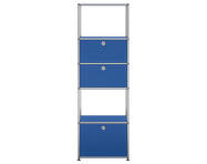 USM Haller Shelving Unit M52, gentian blue