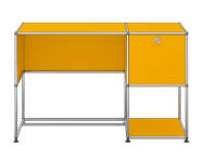 USM Haller Home Office Desk B21, golden yellow