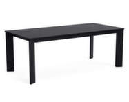 Chisel 30 Table Rectangular 200x95 cm, black lacquered oak