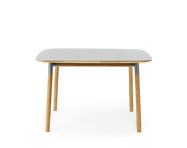 Form Table 120x120 cm Oak, grey