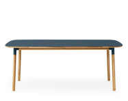 Form Table 95x200 cm Oak, blue