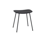 Fiber Stool Tube Base, black