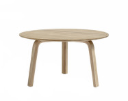 Bella Coffee Table Ø60x32, lacquered oak