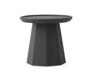 Pine Table Small, dark grey