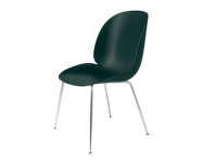 Beetle Chair, chrome/dark green