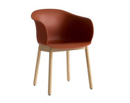 Elefy JH30 Chair, copper brown/oak