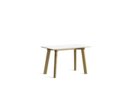 CPH Deux 215 Bench L75, pearl white/oak