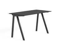 Copenhague CPH 90 Table, black oak/black linoleum