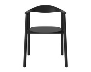 Swing Chair, black lacquered oak