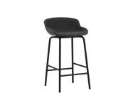 Hyg Barstool 65 cm Full Upholstery, black/Main Line Flax