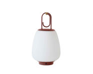 Lucca Portable Lamp, maroon