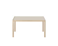 Workshop Dining Table 140x92, oak/warm grey linoleum
