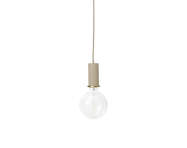 Collect Socket Pendant Low, cashmere