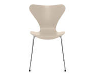 Series 7 Chair Coloured, chrome/light beige