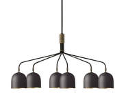 Howard 6 Chandelier, black