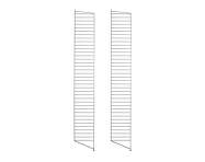String Floor Panel 200 x 30, 2 pcs, black