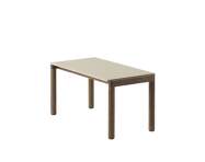 Couple Coffee Table 1 Tile Plain, sand / dark oiled oak