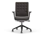 ID Trim 2D Armrests Office Chair, Plano nero coconut
