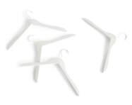 Coat Hanger Set of 4, white