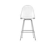 Eames Wire Counter Stool Low, chrome