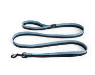 Dogs Leash Flat M/L, blue/black