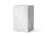 Plinth Side Table Tall, Carrara