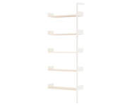 Rombe IF4 Add-on Bay Shelves, alabaster/lacquered oak