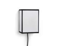 Ava Square Wall Lamp, white