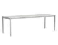 Annex Flush Table 240x80, anodized/cloud grey