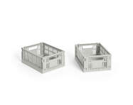Colour Crate Mini, set of 2, grey