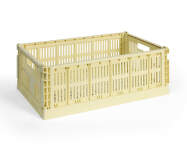 Colour Crate Large, light yellow