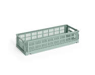 Colour Crate Mini Oblong, sage green