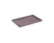 Colour Crate Lid Plastic Small, bordeaux