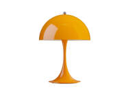 Panthella 250 Portable Lamp, opaque orange