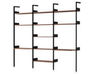 Rombe Configuration I, anthracite/lacquered walnut