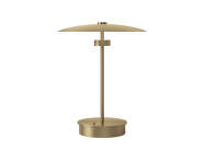 Reflection Portable Lamp, brass lacquered aluminium