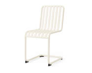 Palissade Cantilever Chair, cream white