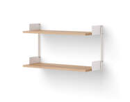 Wall Shelf 450, oak/white