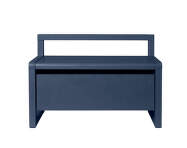 Little Architect Storage Bench, dark blue