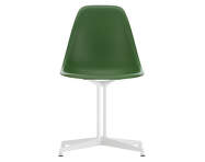 Eames Plastic Side Chair DSL, forest / white