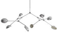 Drop Chandelier Big, chrome