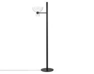 Nocturne Bowl F1 Floor Lamp, black