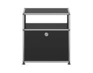 USM Haller M55 Bedside Table, graphite black
