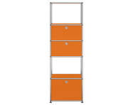 USM Haller Shelving Unit M52, pure orange