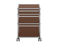 USM Haller M63 Mobile Pedestal, brown
