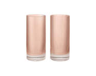 Ripple Highball Glasses Set of 2, blush