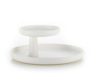 Rotary Tray, white