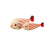 Wooden Dolls Mother Fish & Child